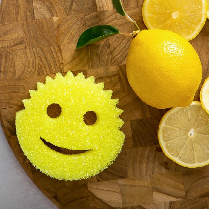 Губка-скрабер Scrub Daddy Lemon Fresh Лимон, 1 шт (609562/023054) -  Губка-скрабер Scrub Daddy Lemon Fresh Лимон, 1 шт (609562/023054) -